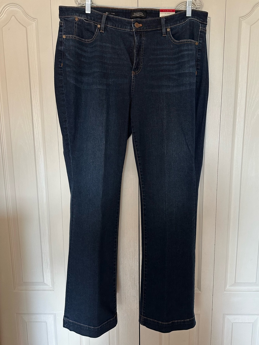 Talbots Flawless Five-Pocket Flare Jeans